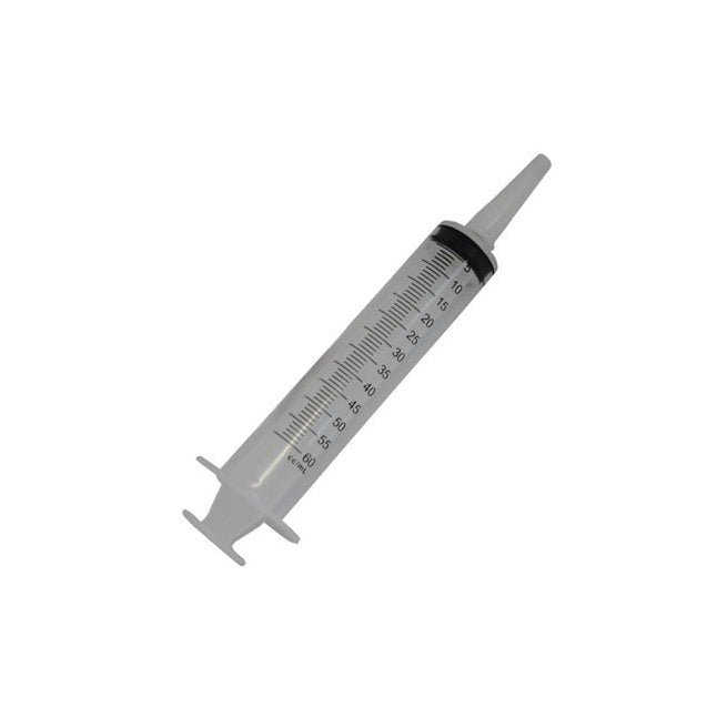 Hypodermic Syringe, Without Needle, 1cc Graduation, 60cc