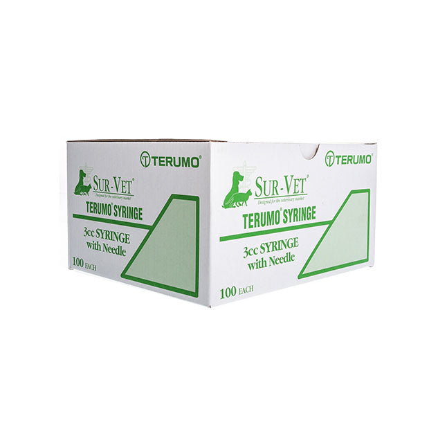 SUR-VET® Tuberculin Syringe, with L5/8" Removable Needle, 0.01cc Graduation, 1cc