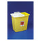 Biomax™ PGII Sharps Container with Waterproof Hinged Lid, 8GL, W11" x L15.5" x H15.5" Yellow