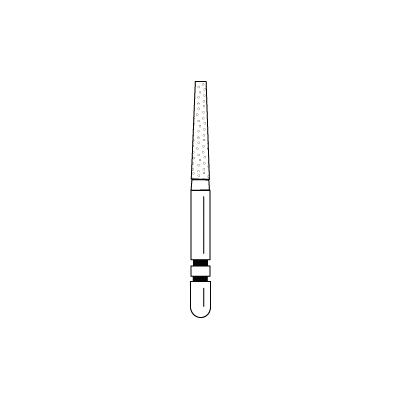 Two Striper® Diamond Burs – FG, Very Fine, Yellow, 5/Pkg