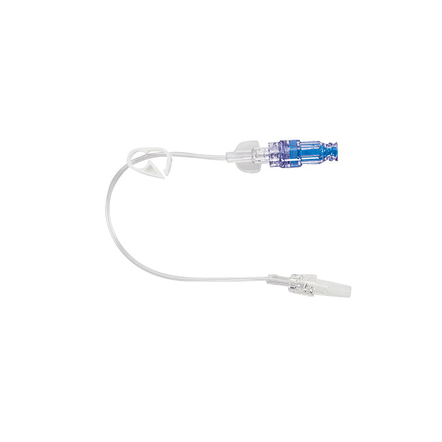 Pressure Rated Extension Set, 0.7mL Priming, L7"