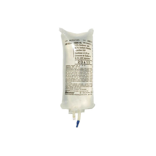3.3% Dextrose and 0.3% Sodium Chloride Injection Solution