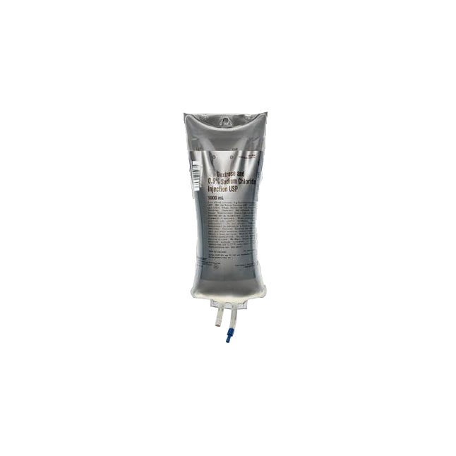 10% Dextrose 0.9% Sodium Chloride Injection Solution, 1000mL - 12/ Case