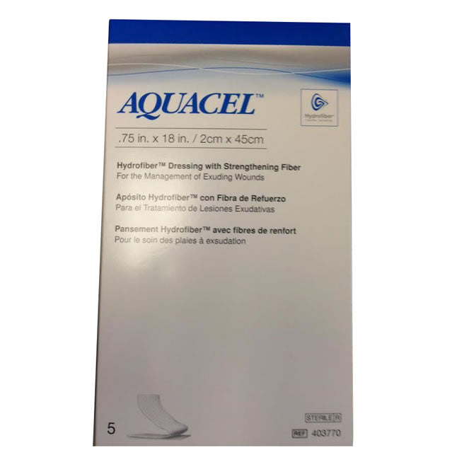 AQUACEL® Hydrofiber® Rope Dressing, White – 3Z Dental
