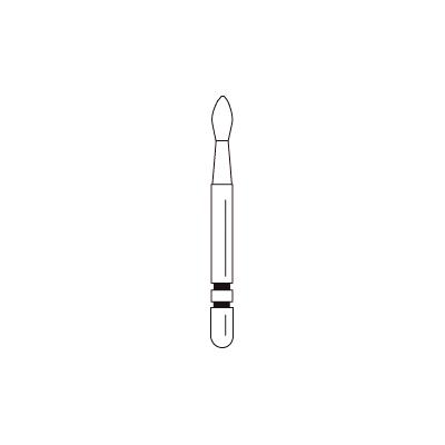 Two Striper® MFS® Finishing Specialty Diamond Burs – FG, 5/Pkg