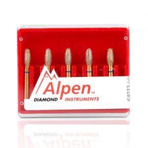Alpen Multi Use Diamond Burs – FG, Football - 3Z Dental (4951731699757)
