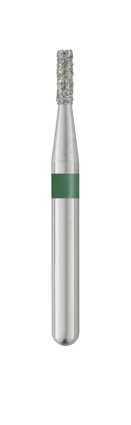 Piranha® Single Patient Use Diamonds – Flat End Cylinder FGSS, 25/Pkg