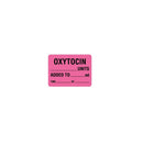 IV Medication Additive Label, Fluorescent Pink