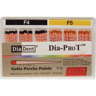 Dia-Pro T™ Gutta Percha Points 60/Pkg - 3Z Dental