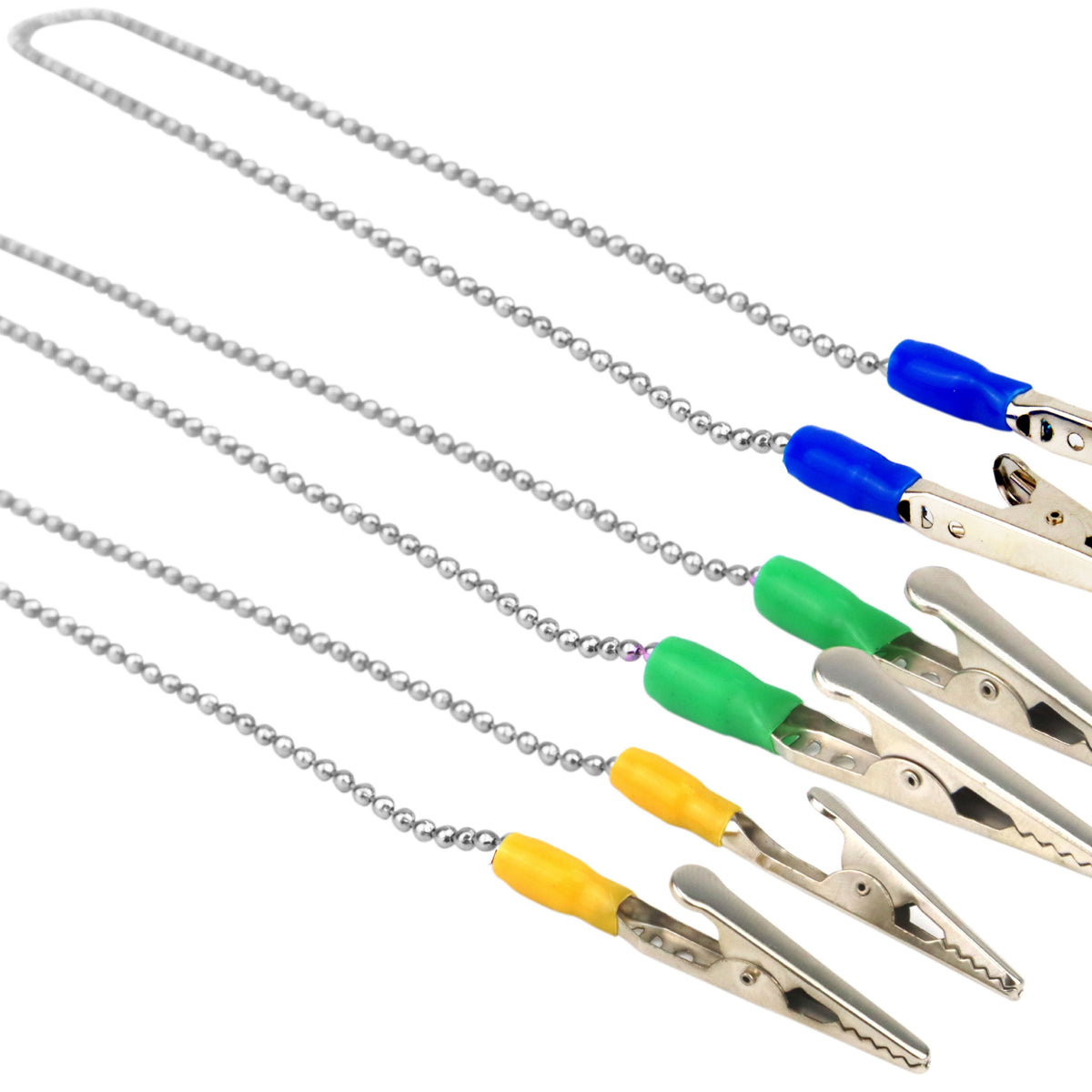 Metal Bib Chains - 6 Pack | Durable & Adjustable for Dental Practices ...