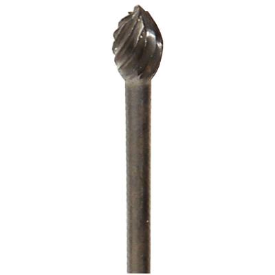 Tungsten Steel Acrylic Trimming Burs, 12/Pkg