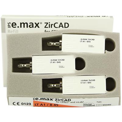 IPS e.max® ZirCAD LT (Low Translucency) Blocks for CEREC® and inLab®
