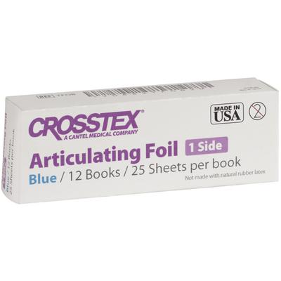 Articulating Foil – Blue, Single Sided, 0.0005", 25 Sheets/Book
