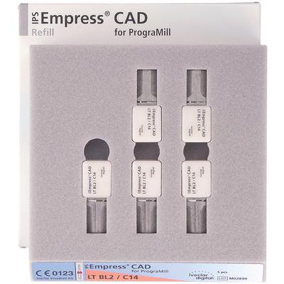 Programill Block IPS Empress® CAD PrograMill™ Blocks – LT C14, 5/Pkg - Low Translucency ...