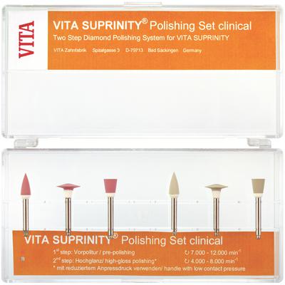 VITA Suprinity® Hi-Gloss Polishing Refill Packs – Clinical, Gray, 6/Pkg