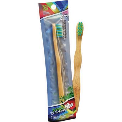 WooBamboo!® Sprout Manual Bamboo Toothbrush for Kids – Super Soft, 100/Pkg - Ecolife Innovations LLC