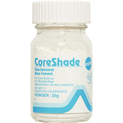 CoreShade™ GlasIonomer Base Cement, 25 g Gray Powder