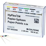 HyFlex CM Absorbent Paper Points – Sterile, 100/Pkg