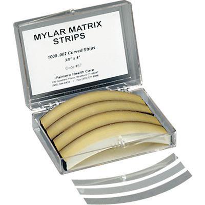 Mylar Matrix Strips – Curved, 0.375" x 4", 1000/Pkg - 3Z Dental (4952019927085)