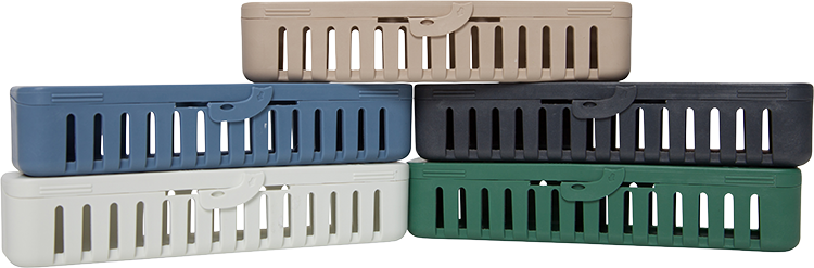 Steri-Containers – Compact, 7-1/8" x 1-1/2" x 1-1/2" - 3Z Dental