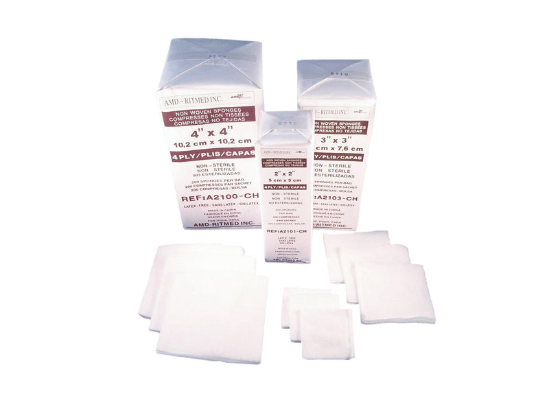 Ritmed® Non-Woven Gauze Sponges - 3Z Dental (6178791653568)