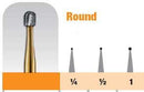 (MD) CARBIDE BUR PREHMA SC Cylindrical Shape 199Z 10 PK - 3Z Dental