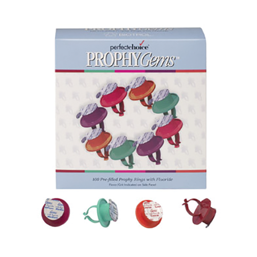 Prophy Gems Mint Coarse 200pcs - 3Z Dental (4952067637293)