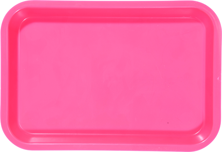 Zirc B-Lok Flat Tray 13-3/8x9-5/8x7/8 Neon Purple
