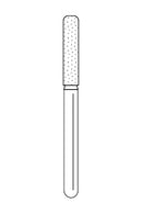 Solo Diamond™ Single-Use Diamond Burs – FG, Coarse, Green, Cone Flat End, 25/Pkg